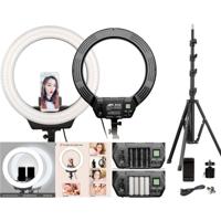 Kingjoy AFI R216+FL2009+BD3+LC15+accu Ringlight Set - thumbnail