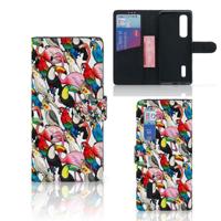 OPPO Find X2 Pro | Telefoonhoesje | Met pasjeshouder | Birds - thumbnail