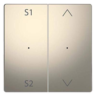 Merten MEG5227-6050 Wisselschakelaar Afdekking System Design Nikkel 1 stuk(s)