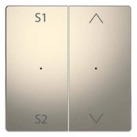 Merten MEG5227-6050 Wisselschakelaar Afdekking System Design Nikkel 1 stuk(s) - thumbnail