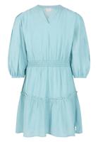 Dress Arielle Crinkle Vis Aquamarine - thumbnail