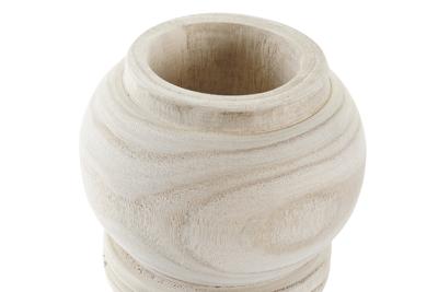 Vaas DKD Home Decor Bruin Natuurlijk 12 x 12 x 26 cm