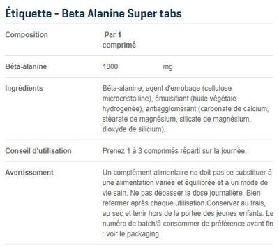 Beta Alanine Super Tabs | Body & Fit | 180ct Beta Alanine Super Tabs | Body & Fit | 180ct