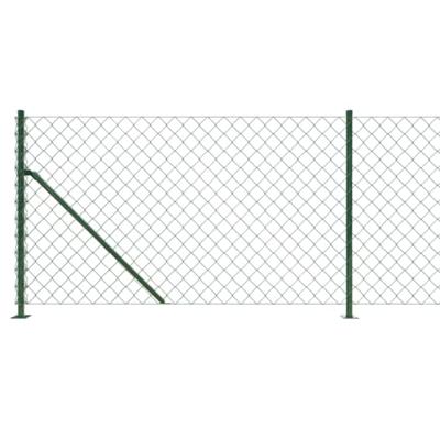 Gaashek met flens 1x10 m groen - thumbnail