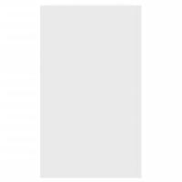 Wandkast 75x35x60 cm bewerkt hout wit - thumbnail