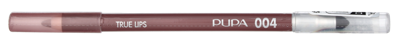 Pupa Milano - Pupa True Lips Lip Liner 1.20 g 004 Plain Brown 1.2 g Dames