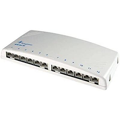 Telegärtner J02022A0052 MPD12-HS mini-distributieveld cat. 6A 12 x RJ 45