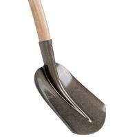 Schepbats groot HSS met houten steel 100 cm - thumbnail