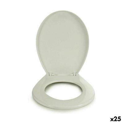 Toiletbril Berilo Wit Plastic 34,5 x 43 x 5 cm (25 Stuks)