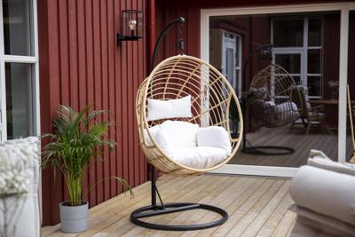 Nohr Hangstoel 'Karine' Rotan, kleur Naturel