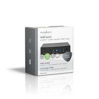 Nedis HDMI-Switch | 3 poort | 1x USB-C / 2x HDMI Input | 1x HDMI Output | 1 stuks - VSWI34721AT VSWI34721AT - thumbnail