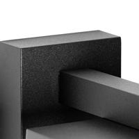 QAZQA Buiten wandlantaarn zwart IP44 met schemersensor - Charlois - thumbnail