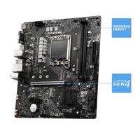 MSI - PRO H610M-G DDR4 - Moederbord - Socket LGA 1700 - Chipset Intel H610 - thumbnail