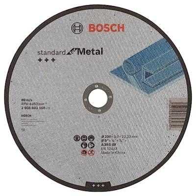 Bosch Professional Doorslijpschijf PRO Metal 230x22,23mm VE=1 - 2608603168 Bosch Professional Doorslijpschijf PRO Metal 230x22,23mm VE=1 - 2608603168