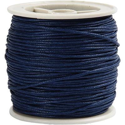 Creativ Company Https://www.cchobby.nl/katoenkoord-dikte-1-mm-gevernist-blauw-40-m-1-rol
