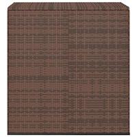 Tuinbox 100x49x103,5 cm polyetheen rattan bruin - thumbnail
