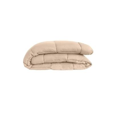 POYET MOTTE Microvezel dekbed 400g / m² CALGARY - 240 x 260 cm - Kiezelgrijs en meergroen POYET MOTTE Microvezel dekbed 400g / m² CALGARY - 240 x 260 cm - Kiezelgrijs en meergroen
