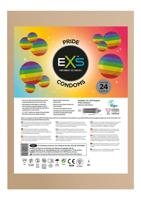 Exs Pride Rainbow Condoms - 24 pack - thumbnail