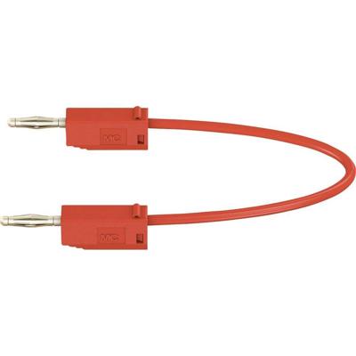 Stäubli LK205 Meetsnoer Banaanstekker 2 mm Banaanstekker 2 mm 7.50 cm Zwart 1 stuk(s)