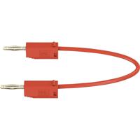 Stäubli LK205 Meetsnoer Banaanstekker 2 mm Banaanstekker 2 mm 7.50 cm Zwart 1 stuk(s) - thumbnail