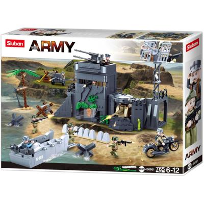 Sluban army - bunker in de duinen