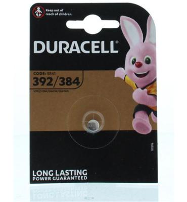 Batterij Duracell knoopcel 1x392/384 alkaline Ø7,9mm 1,5V-45mAh Batterij Duracell knoopcel 1x392/384 alkaline Ø7,9mm 1,5V-45mAh