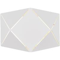 LED Wandlamp 6W - Warm Wit 3000K - Rond Mat Wit Aluminium - thumbnail