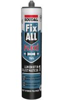 Soudal fix - all flexi | lijm- en voegkit | grijs | 290 ml - 105030 - thumbnail