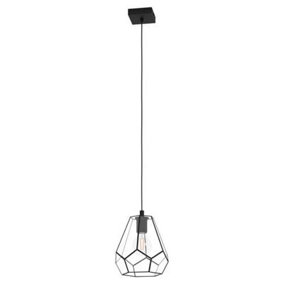 Eglo HanglampMardyke zwart met glas - 43643