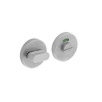 WC-sluiting 6mm staal verdekt met nokken ø55x8mm zonder venster rvs