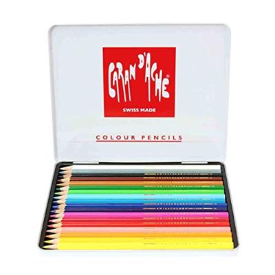 Kleurpotloden Caran d&apos;Ache Swisscolor aquarel 18 stuks assorti