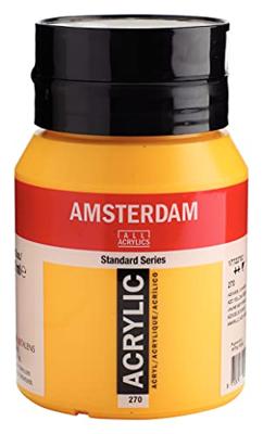 Royal Talens Amsterdam Acrylverf 500 ml - Azogeel Donker 270 Royal Talens Amsterdam Acrylverf 500 ml - Azogeel Donker 270