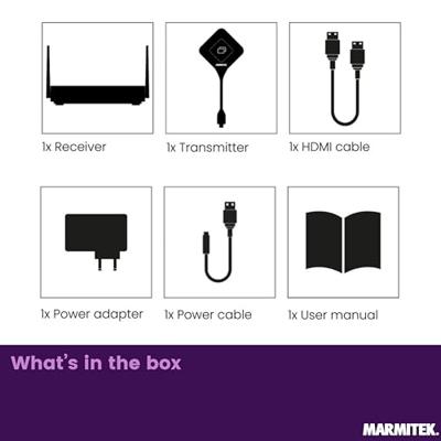 Stream 4K Pro - Draadloos 4K HDMI presentatiesysteem - 4K Conferencing solution Stream 4K Pro - Draadloos 4K HDMI presentatiesysteem - 4K Conferencing solution