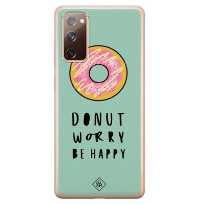 Samsung Galaxy S20 FE siliconen hoesje - Donut worry