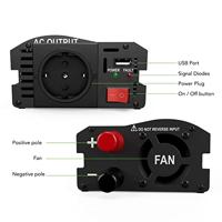 EcoLine - Omvormer 12V Naar 220V / 230V - 600w / 1200w Vermogen - Gemodificeerde Sinus - Spanningomvormer - thumbnail
