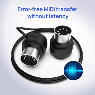 CME 4-pack 5-pins DIN MIDI kabels 30 cm