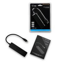 USB-C HUB I-TEC met 4 USB 3.0-poorten met geïntegreerde kabel 20 cm - thumbnail