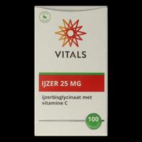 Vitals IJzer 25mg met vitamine C 100 Capsules - thumbnail
