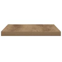 Wandschappen 4 st 40x20x1,5 cm bewerkt hout artisanaal eiken - thumbnail