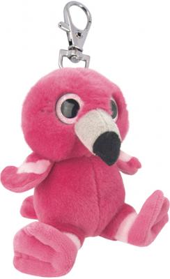 Arditex sleutelhanger flamingo meisjes 10 cm pluche roze