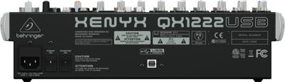 Behringer Xenyx QX1222USB PA en studiomixer