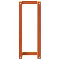 VidaXL Handdoekenrek 23x18x60 cm massief grenenhout wasbruin - thumbnail