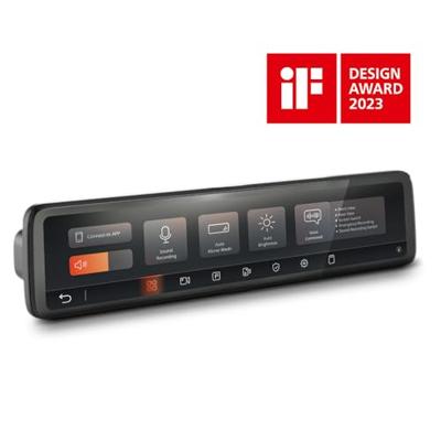 Mio MiVue R850T Mirror - Dual 2.5K + Wifi + GPS Dashcam Zwart