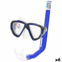 Snorkelbril en -buis voor Kinderen Colorbaby Aqua Sport Volwassenen (6 Stuks) - thumbnail