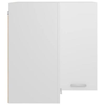 Hanghoekkast 57x57x60 cm spaanplaat wit