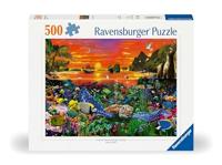 Ravensburger Legpuzzel schildpad in het rif, 500st. - thumbnail