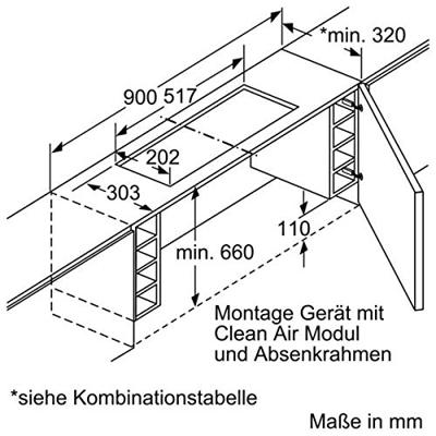 Siemens LZ11IXC16 cleanAir Plus recirculatie startset