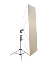 Falcon eyes reflector rr-3570s zilver/wit 89x178 cm - thumbnail