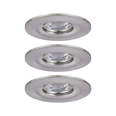 Paulmann 94301 EBL Nova mini Coin LED-inbouwlamp Set van 3 stuks LED-module LED vast ingebouwd 4 W IJzer