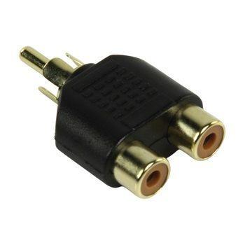 HQ RCA naar 2x RCA audio adapter